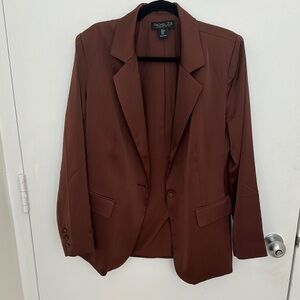 Rachel Zoe Brown Blazer
